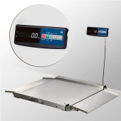 Весы платформенные  4D-LA-15/12 А 2000  низкопрофильные с пандусами (конструкционн. сталь)
