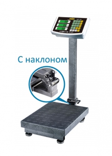 Весы Romitech SIBS-150N (150кг/50г; 400х500) Т платформенные c наклоном