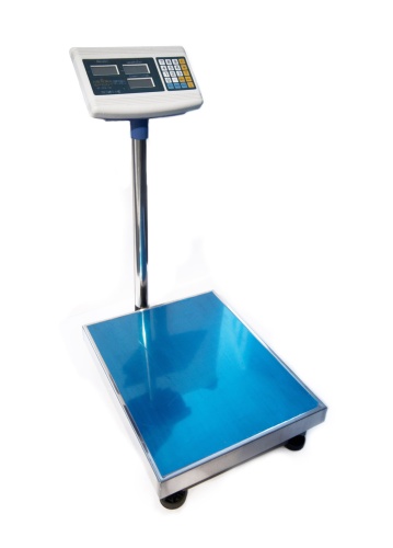 Весы Romitech ST-TCS-600L (600кг/100г; 800х600) Т платформенные